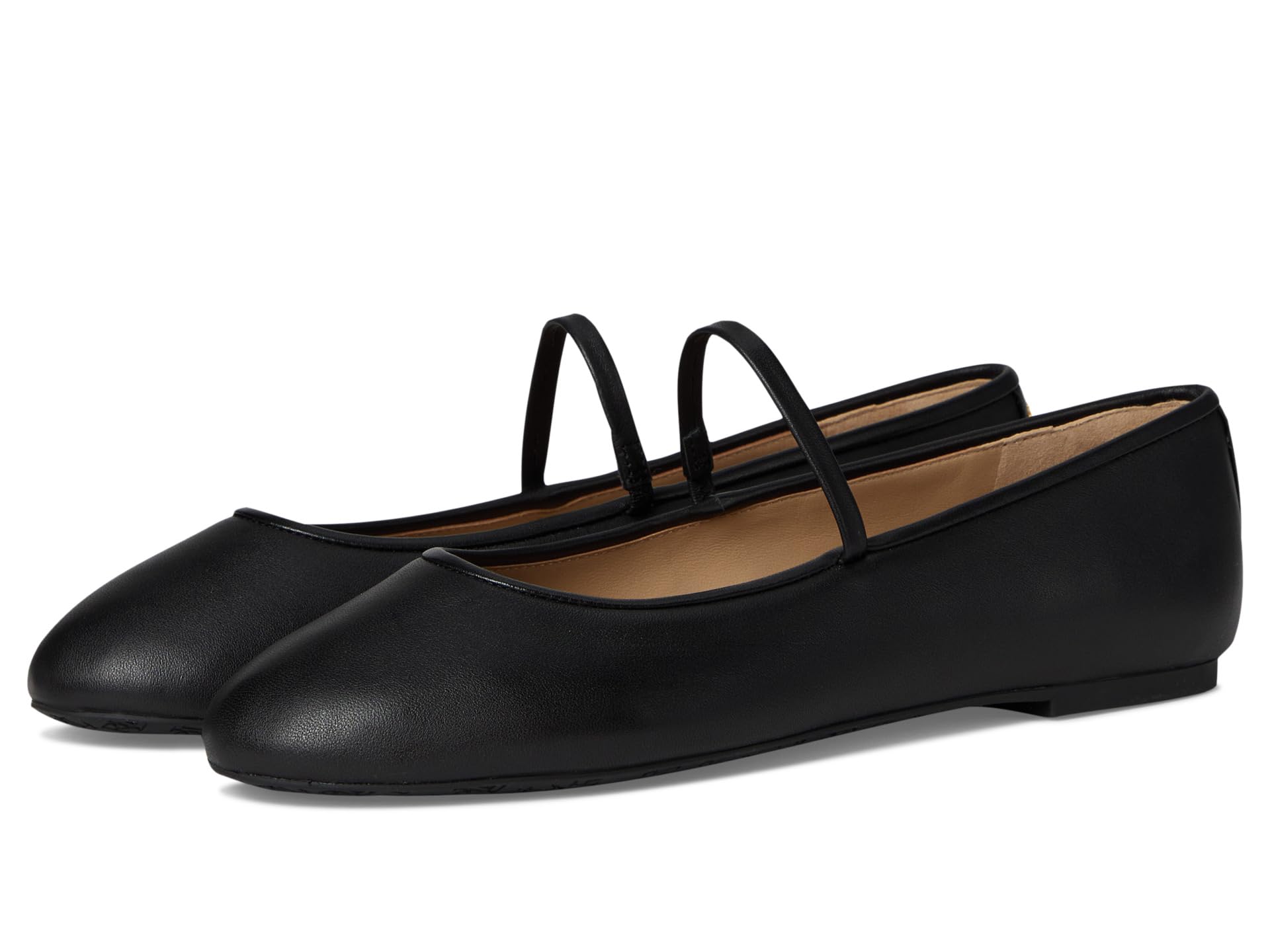 Jayna Nappa Leather Mary Jane Flats