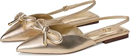 Кожаные туфли Brit Leather Bow Slingback