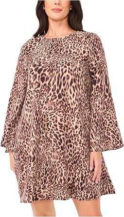 Bell Sleeve Mini A-Line Dress