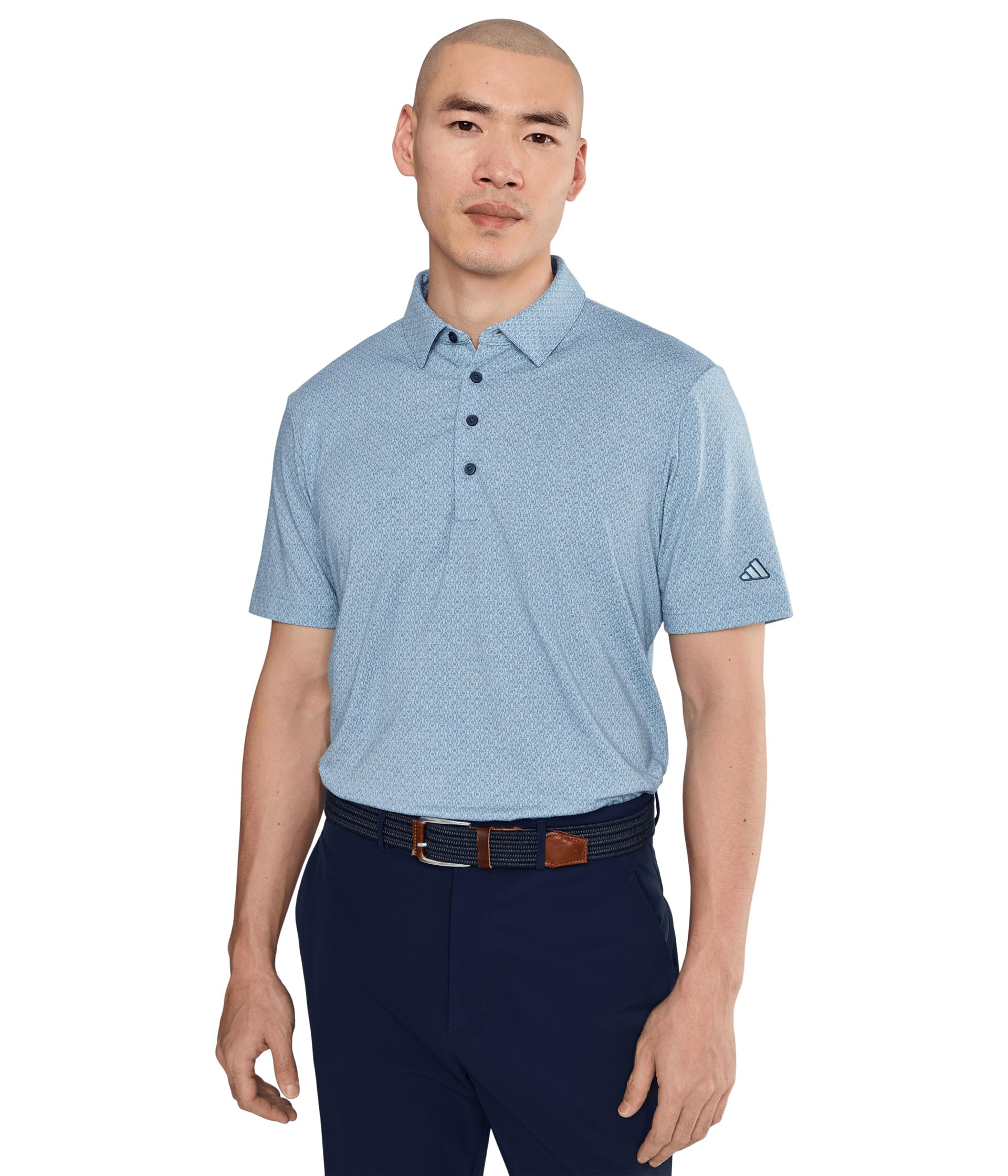 Мужская рубашка-поло adidas Golf Ultimate365+ Go-To Print