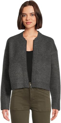 Lidia Cropped Bomber Jacket