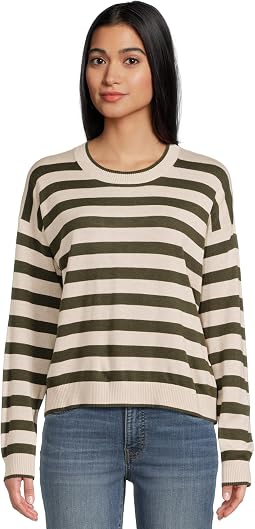 Georgie Stripe Pullover Sweater Женский джемпер в полоску