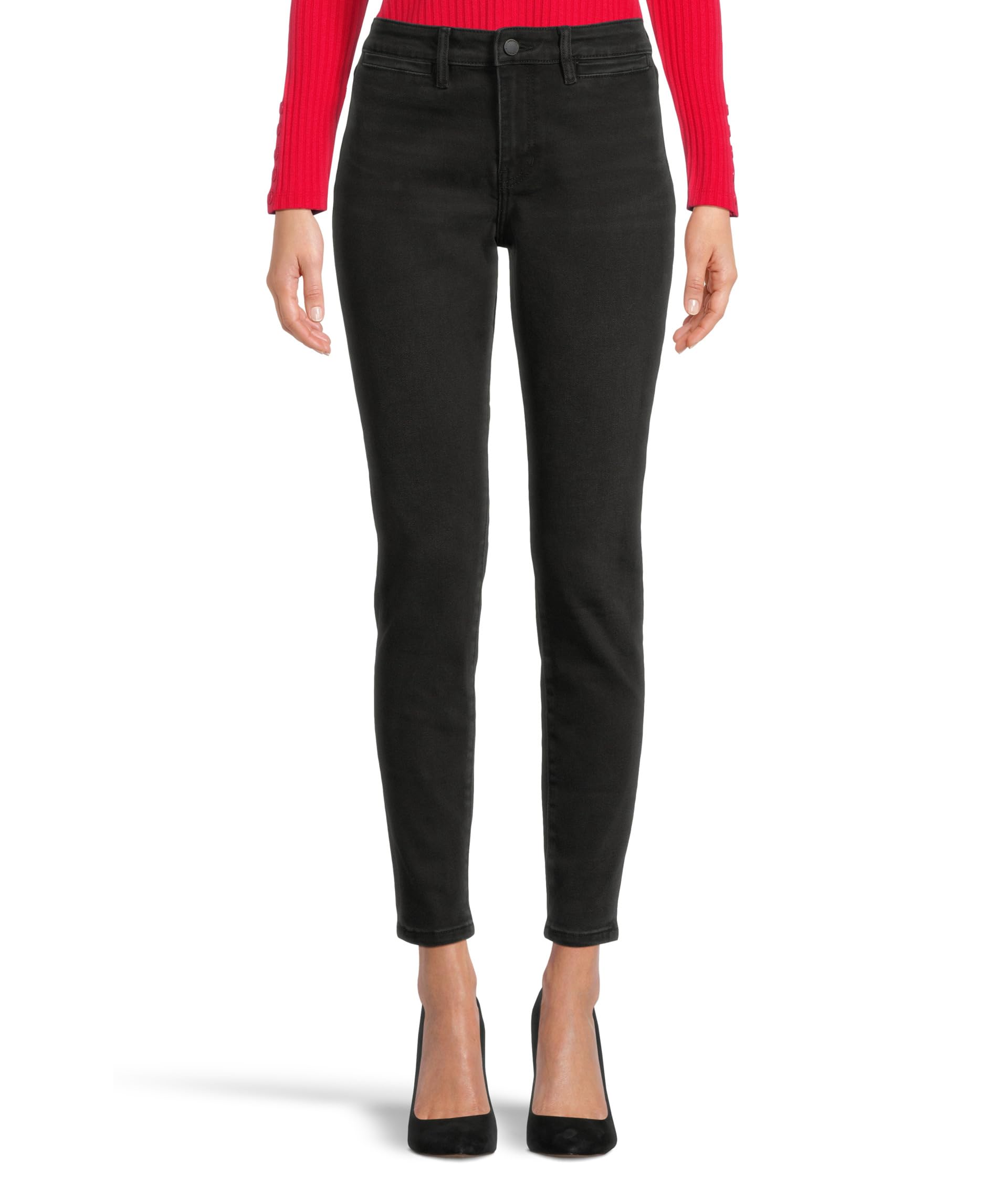 Abby Mid-rise Skinny Jeans W/ Welt Pockets