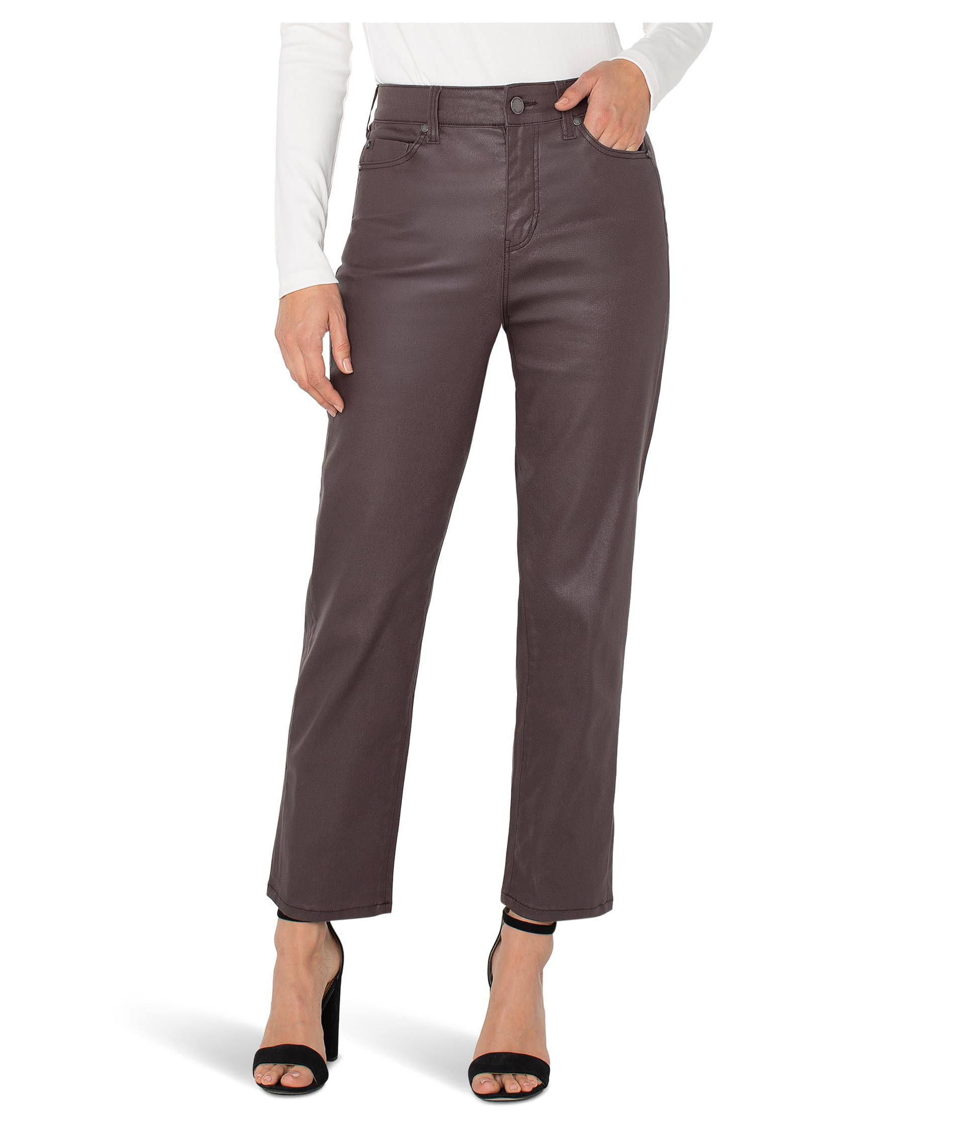Kennedy High-rise Crop Straight Pants