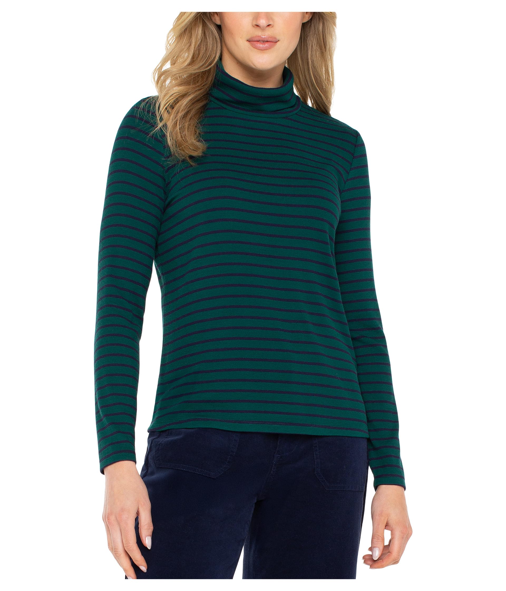 Long Sleeve Turtleneck Knit Top
