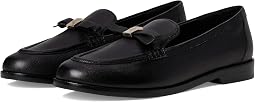 Лоферы Deco Bow Pebbled Leather