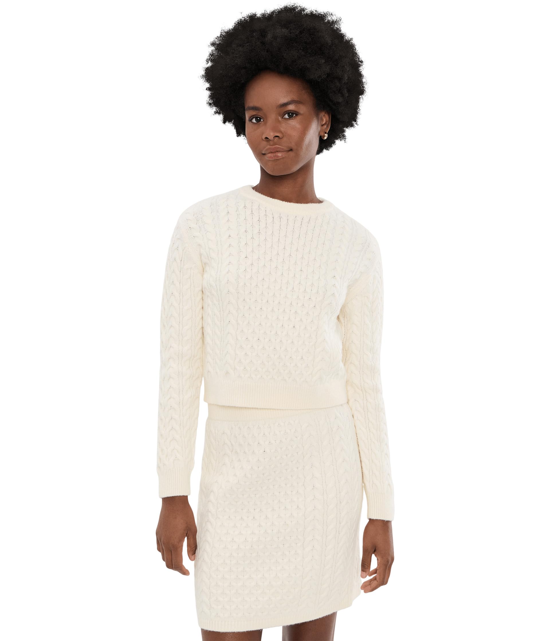 Cable Knit Pullover Sweater
