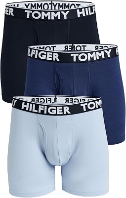 Tommy Hilfiger Мужские боксеры-брифы Cotton Stretch, 4-Pack