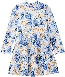 Floral Tier Dress (Toddler/Little Kid/Big Kid)