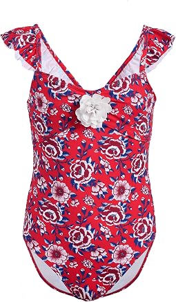 Слитный купальник Rosette Floral (Детский/Маły ребенок/Большой ребенок)
