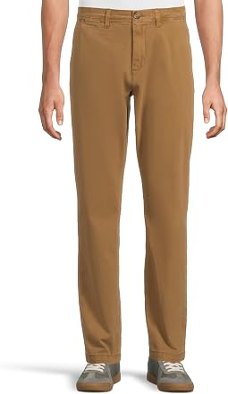 Relaxed Straight Chino Pants