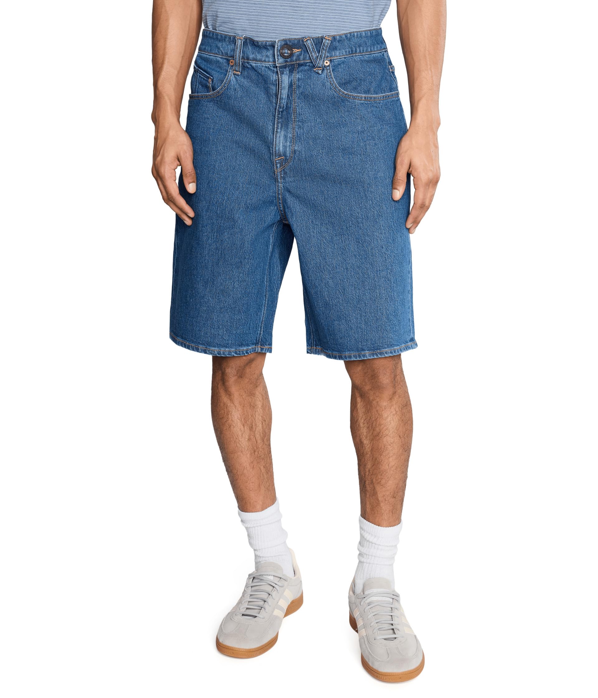 Billow Denim Shorts 22"