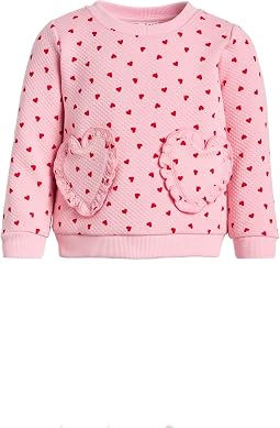 Hearts Mattelasse Sweatshirt (Infant)