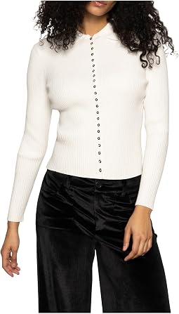 Button Down Variegated Cardi