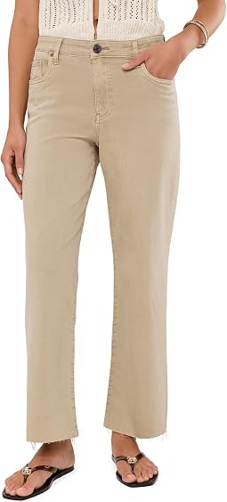 Charlotte High-Rise Wide Leg with Raw Hem