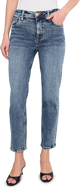 Женские джинсы KUT from the Kloth Rachael High Rise Fab Ab Mom Regular Hem