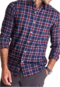 Jethro Plaid Tech Twill Shirt