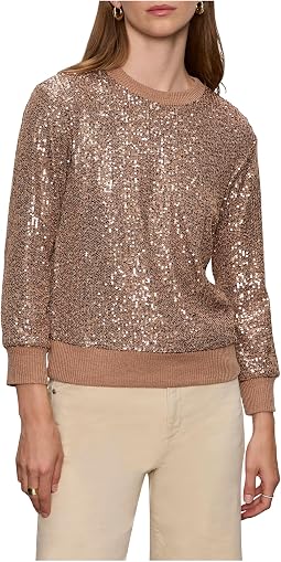 Свободный топ Sanctuary Relaxed Sparkle Popover