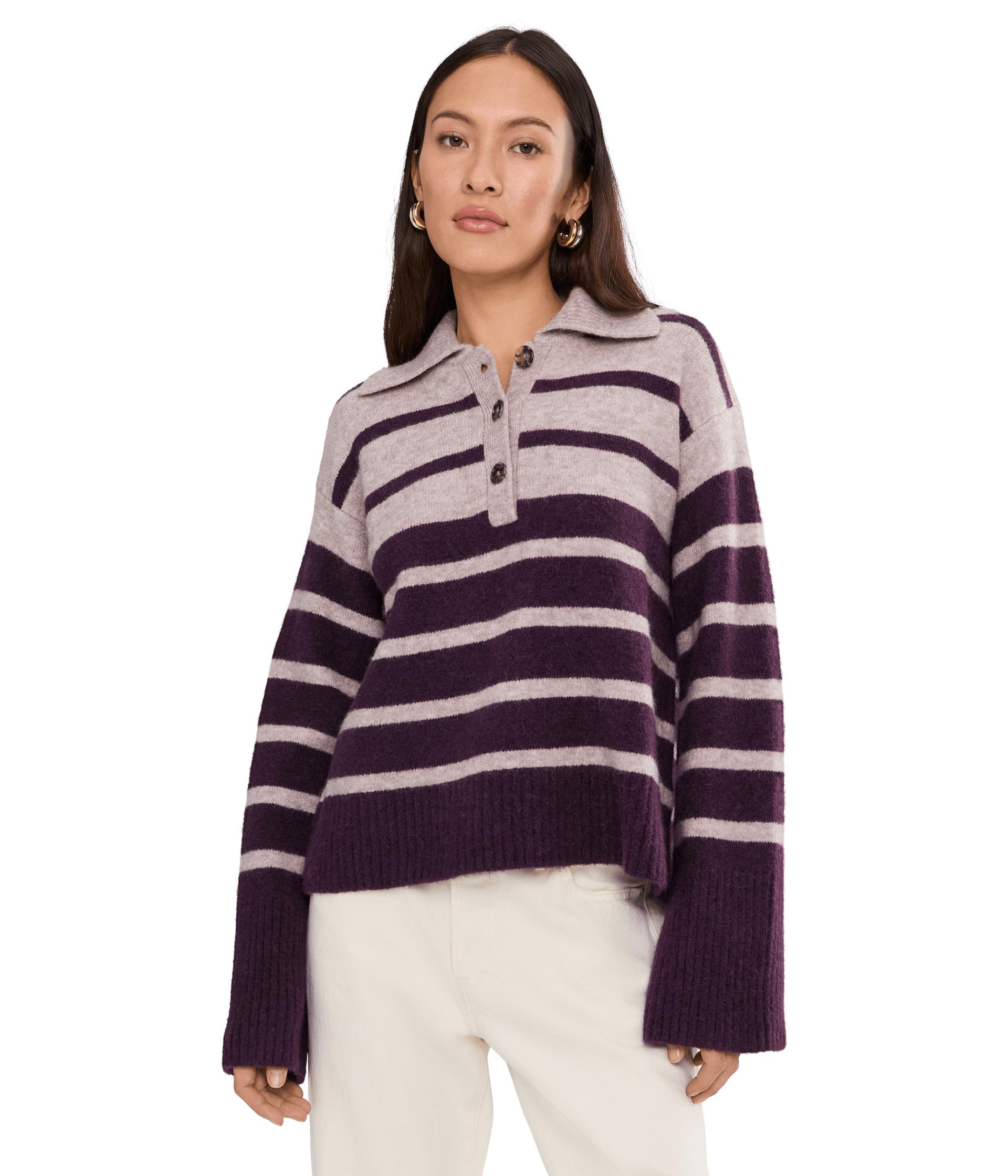 Джемпер Charm Gina Polo Stripe