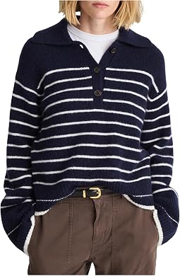 Поло Gina с полосатым узором Madewell