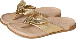 Gold Metallic Leather