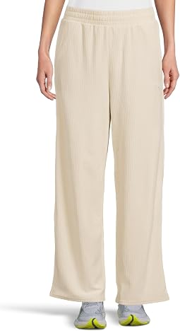 Essentials Elevated Velour Ribbed Straight Leg Pants