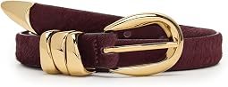 Ремень Madewell Triple Metal Keeper Haircalf