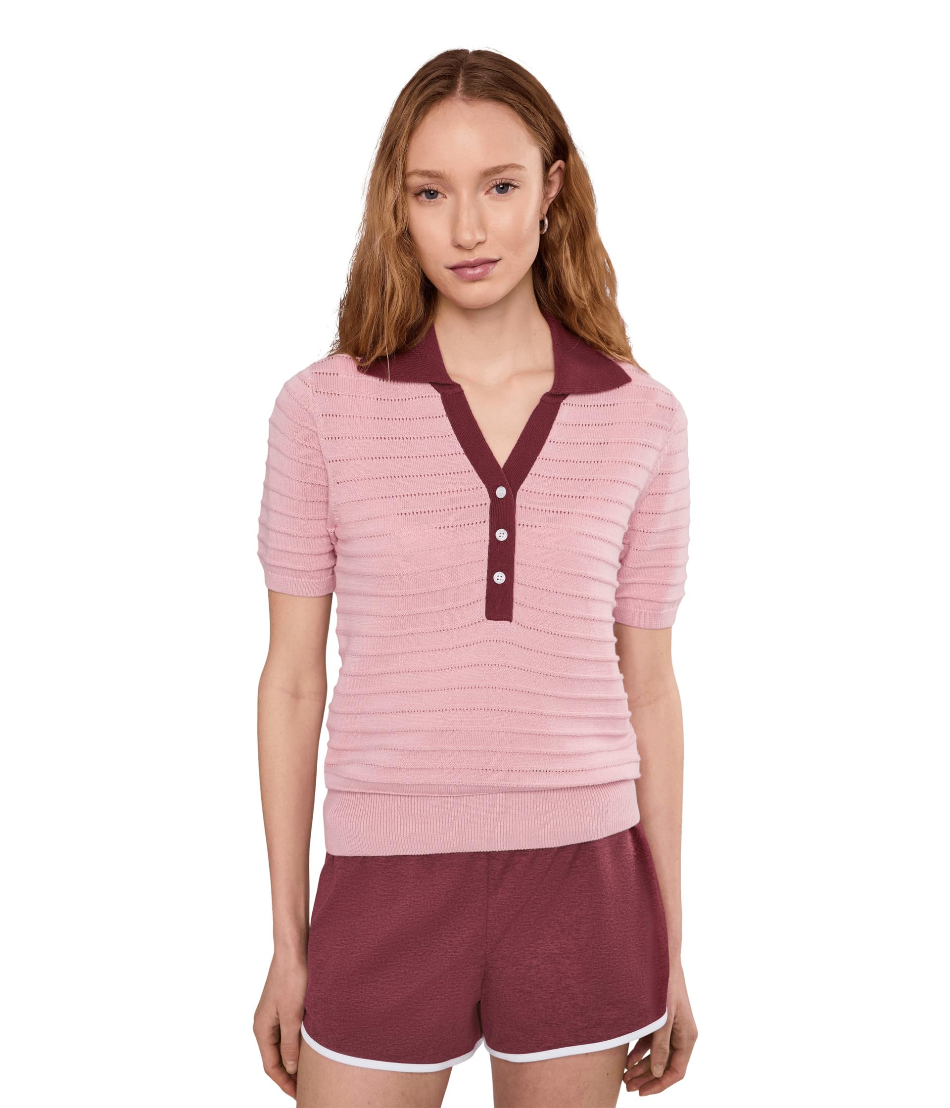 Поло Varley Wren Knit