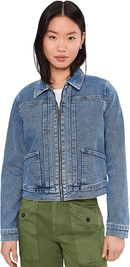 KUT from the Kloth Genevieve Jacket с наклонными карманами