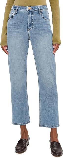 Blair High-Rise Fab Ab New Straight Leg 5 Pocket in Certify
