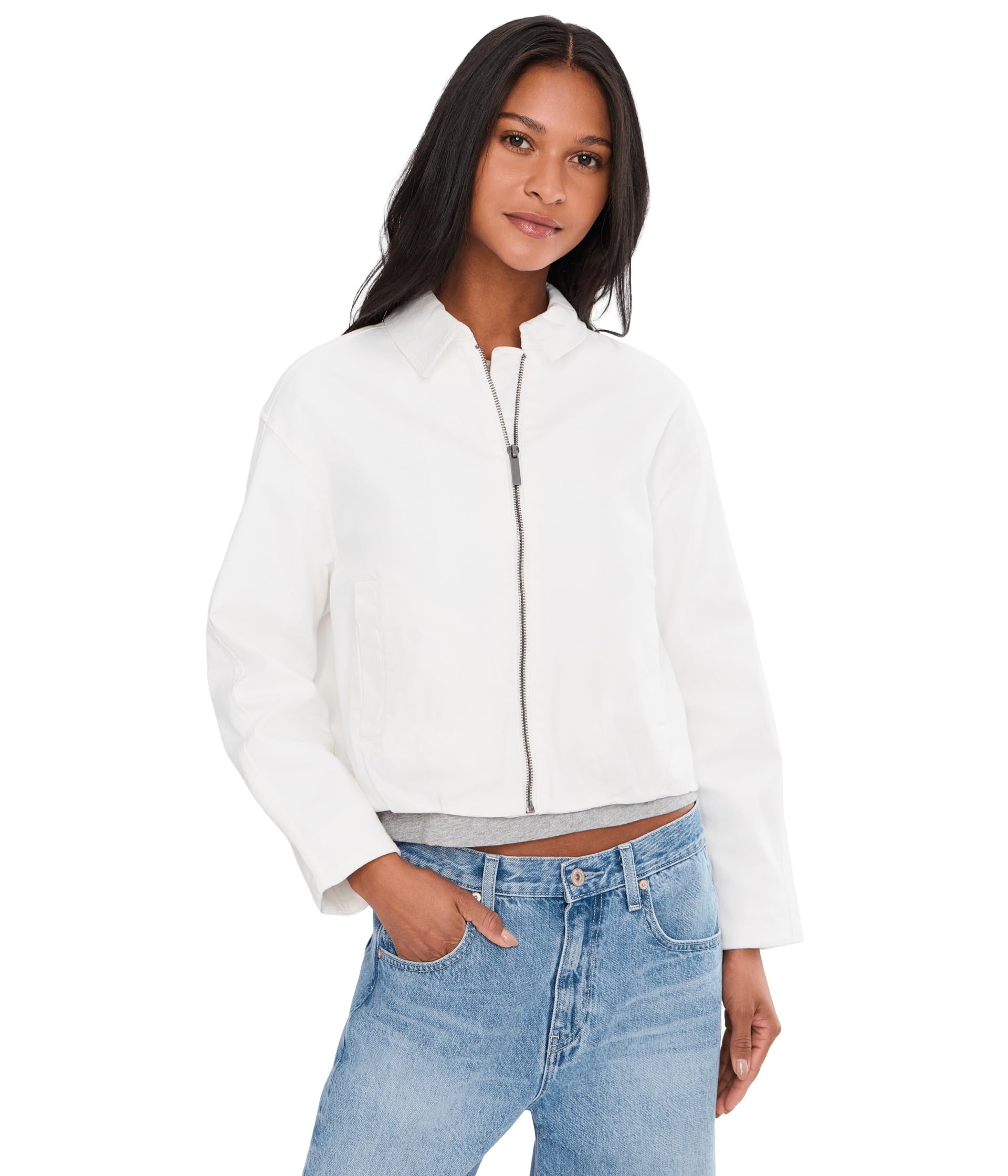Женская куртка Dylan-Zip Front с плиссировкой