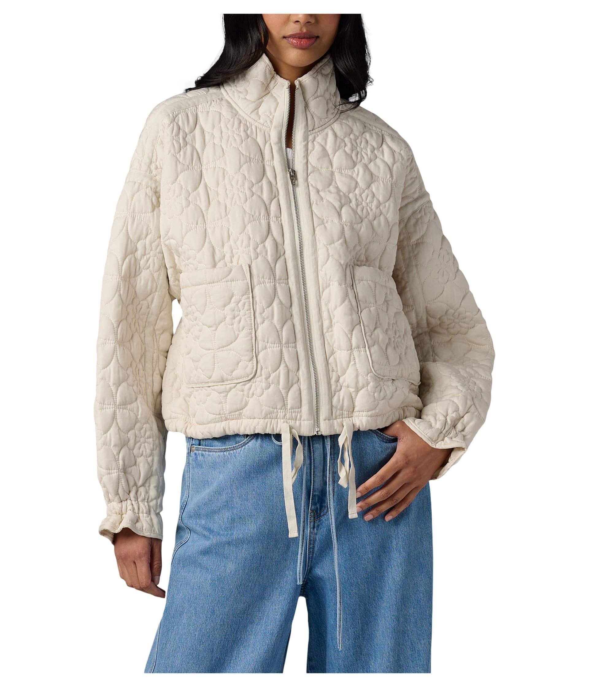 Vanilla Ice Floral Quilted Jacket