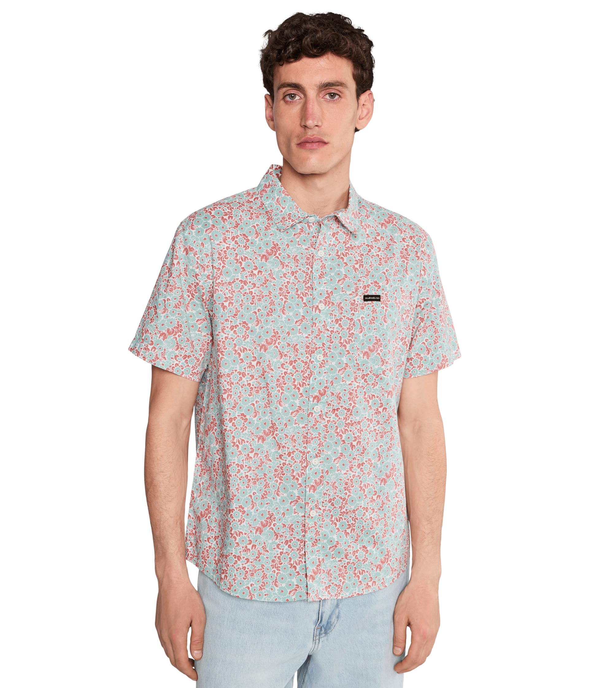Мужская рубашка Quiksilver Ditsy Daze Classic Short Sleeve Woven