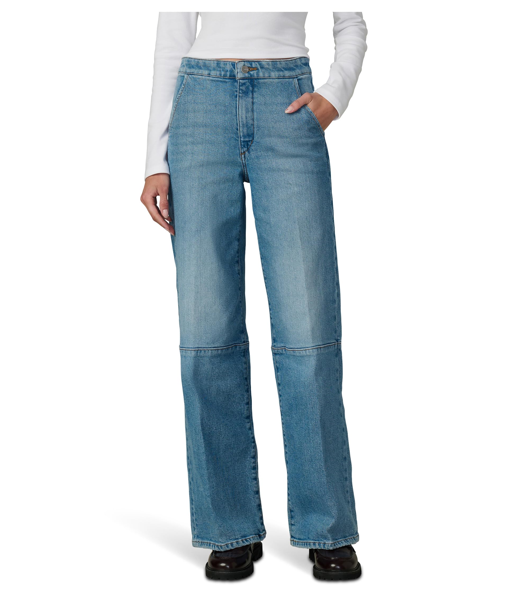 Джинсы The Seamed Mia Wide Leg