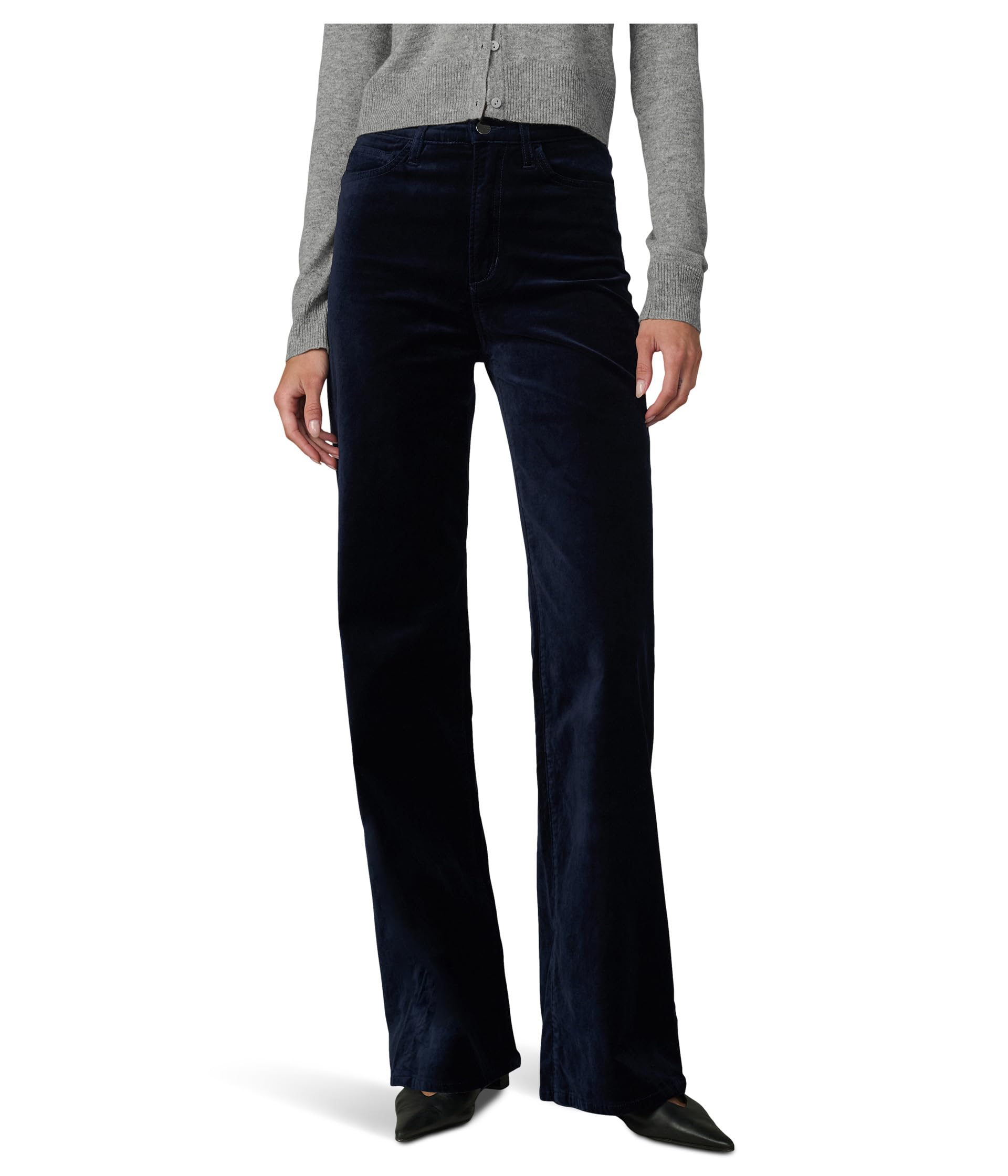 The Mia Wide Leg Velveteen