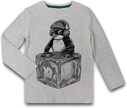 Футболка Appaman Kids Penguin DJ Graphic Long Sleeve (Малыши/Дети)