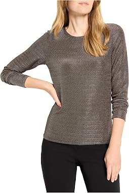 Petite Diamonte Knit Top