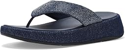 Сандалии FitFlop F Mode Toe Post Denim and Hotfix