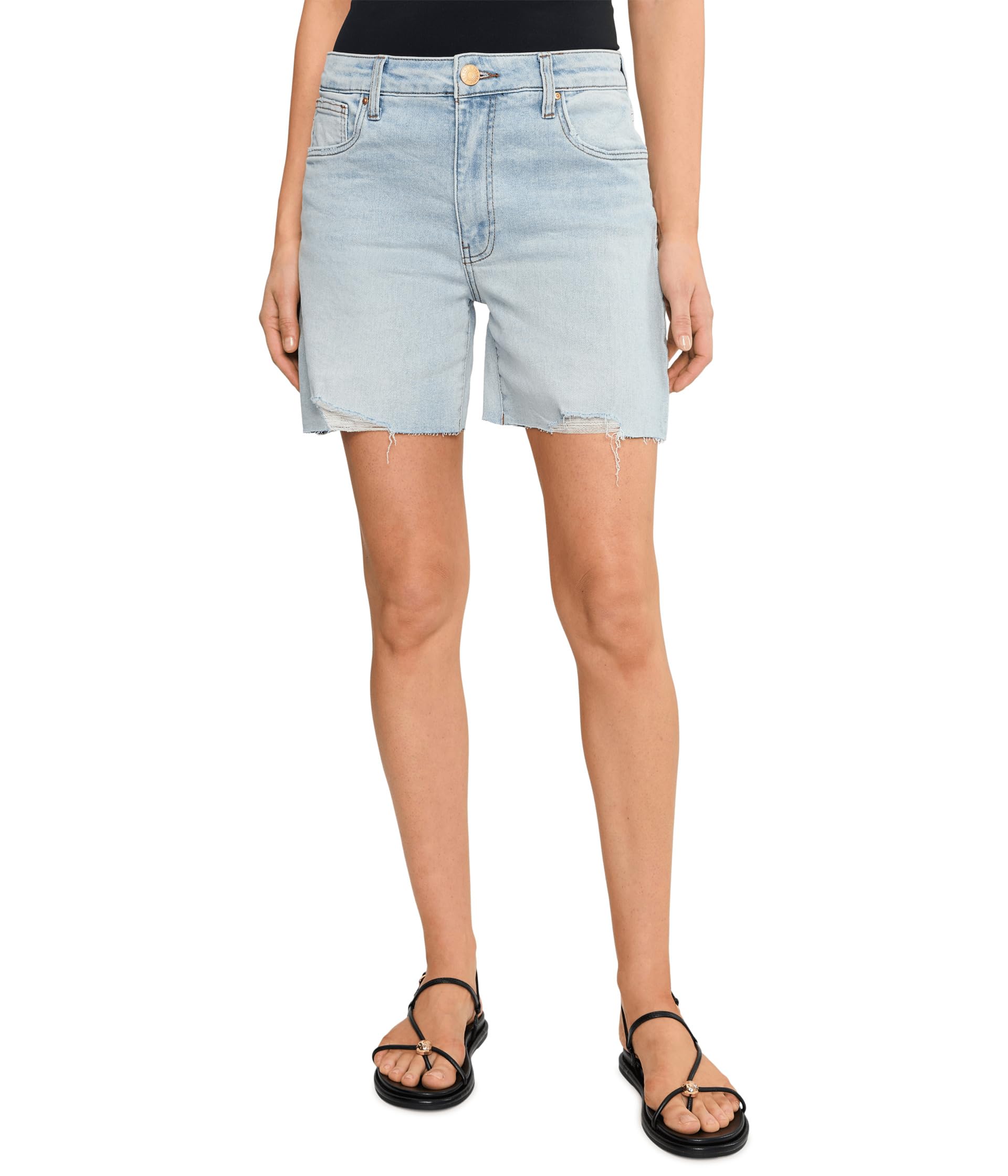 Шорты Jenny High-Rise Short-Basic Raw Hem