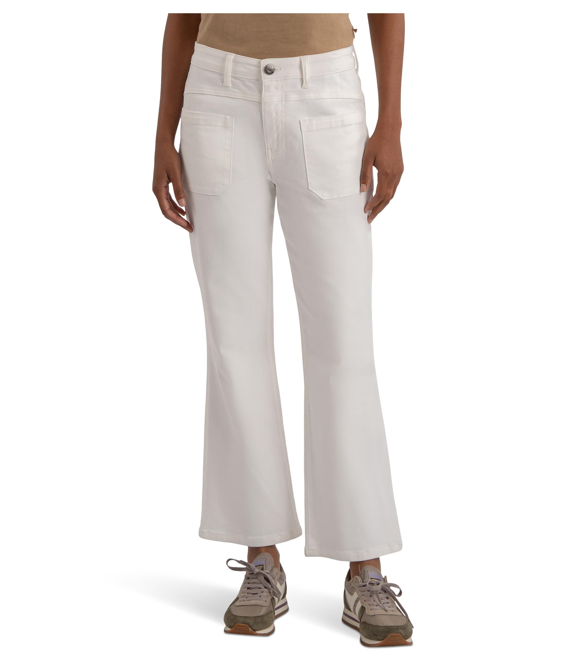 Джинсы Kelsey High-Rise Flare с деталями Seaming
