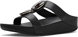 FitFlop шлепанцы H-bar с мраморным эффектом камня