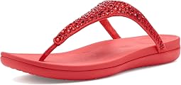 Solay Mixed-Crystal Toe-Post Sandals