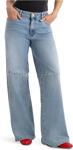 Jodi High-Rise Straight Leg Side Inset Bottom Piece