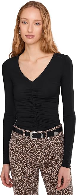 Slinky V-neck Top