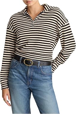 Half Zip Stripe Jacket