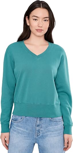 Женский джемпер Long Sleeve Deep V-Neck