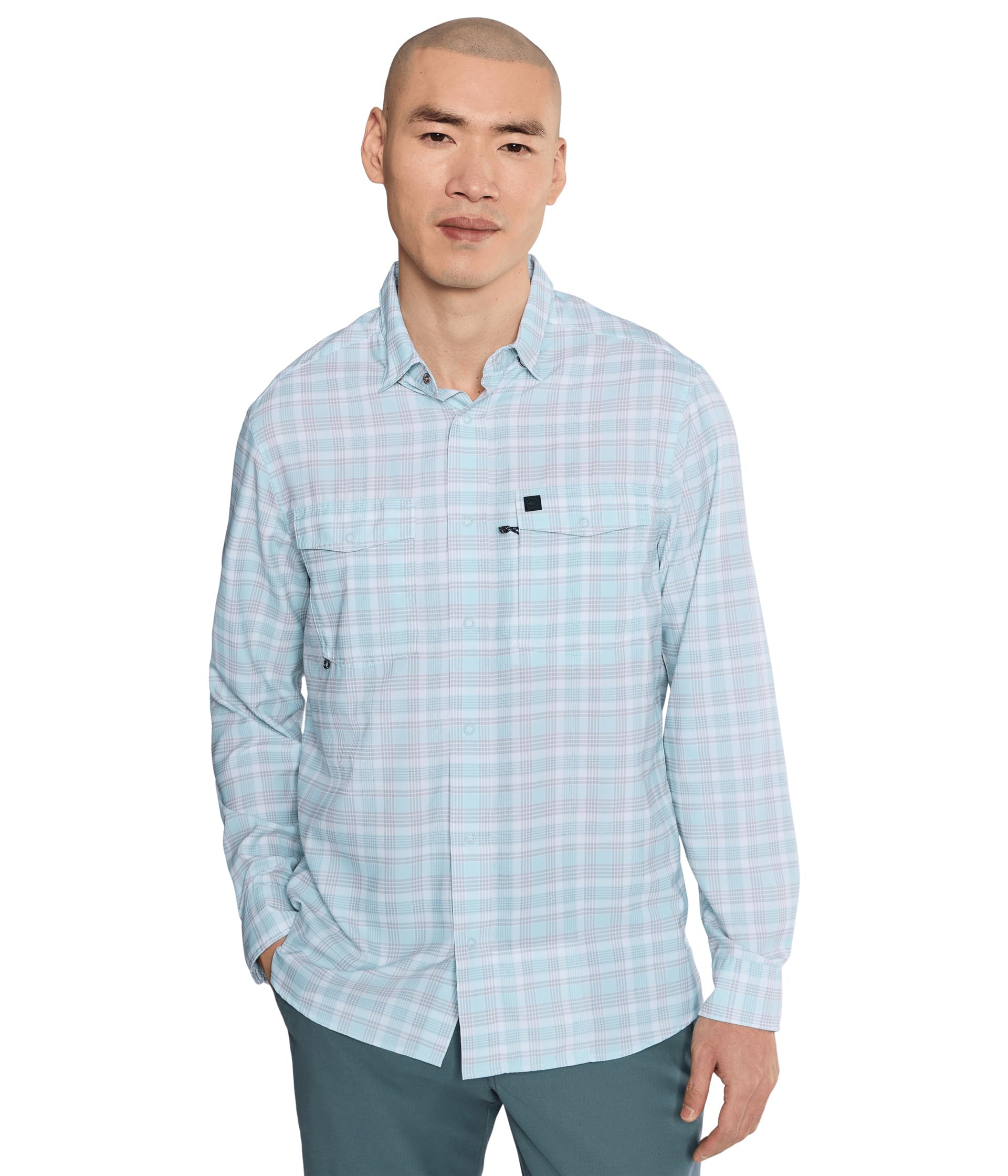 Permit Plaid Performance Harbor Shirt