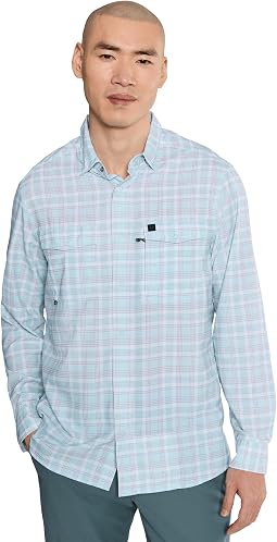 Permit Plaid Performance Harbor Shirt