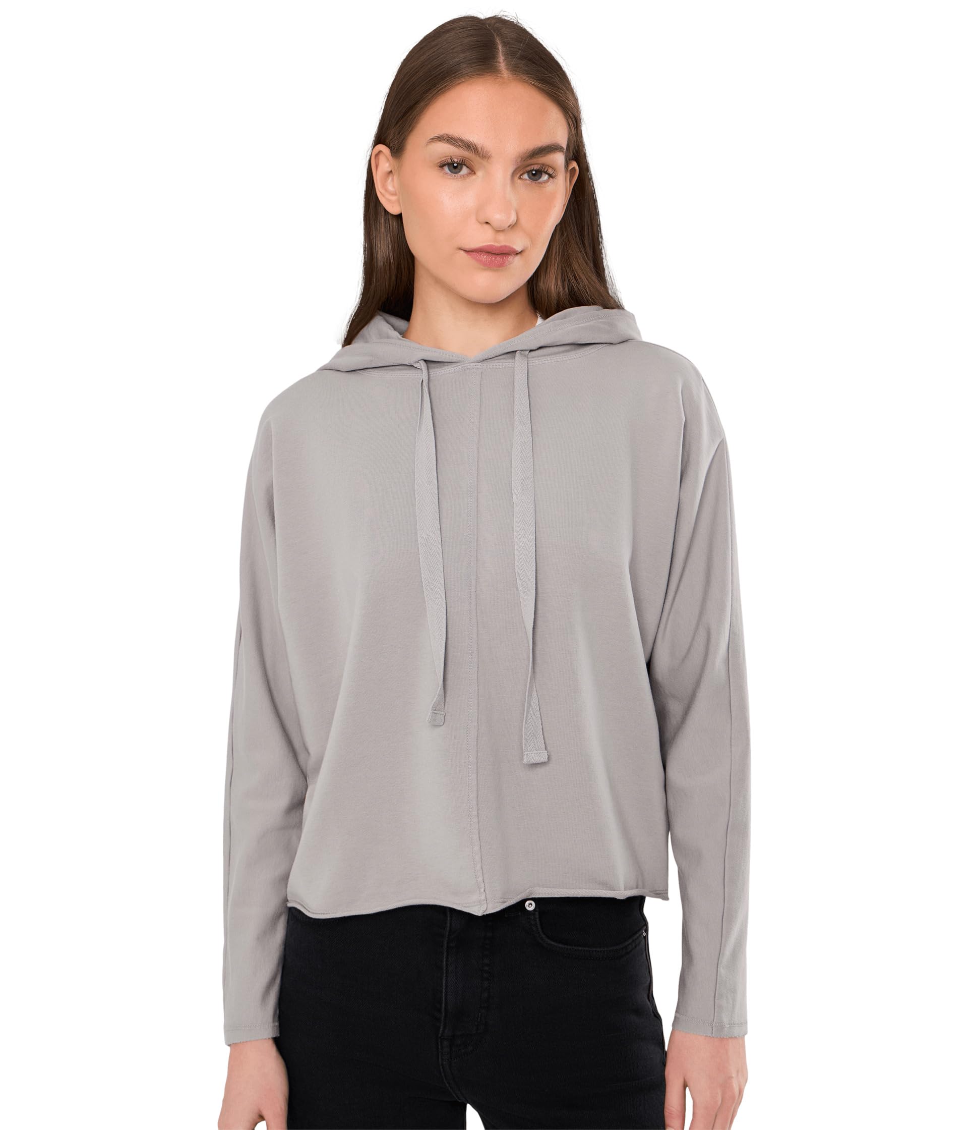Long Kimono Sleeve Hoodie