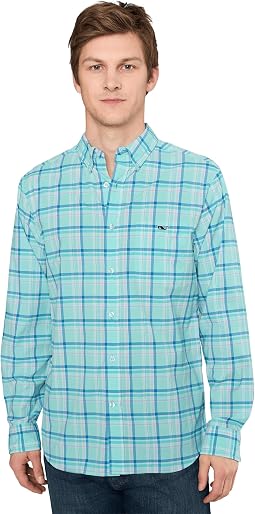 Coconut Key Plaid Featherweight Performance Shirt